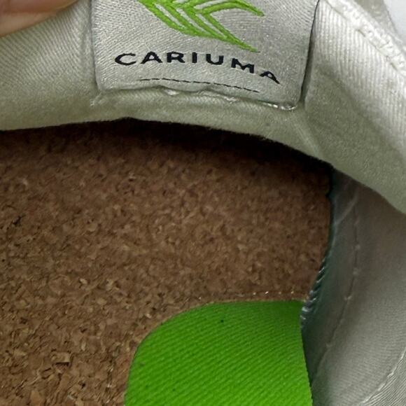 Cariuma OCA Low Pantone Snow White Canvas Contrast Thread Sneaker 8.5 M / 10 W - Picture 11 of 11